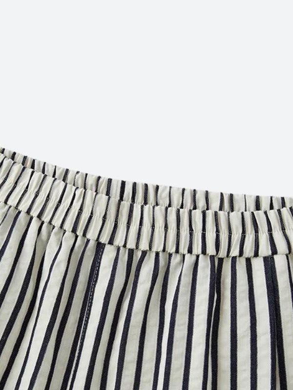 Striped Wide Leg Pants