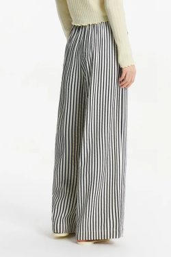 Striped Wide Leg Pants