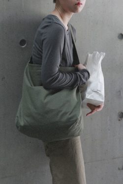 Stylish Army Green Vintage High-capacity Canvas Satchel Handbag Messenger Bag