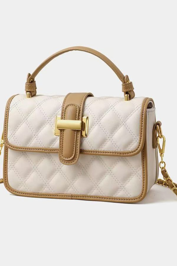 Stylish Black Solid Durable Calf Leather Tote Handbag