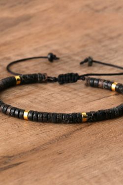 Stylish Blue Handmade Weaving Turquoise Beading Charm Bracelet