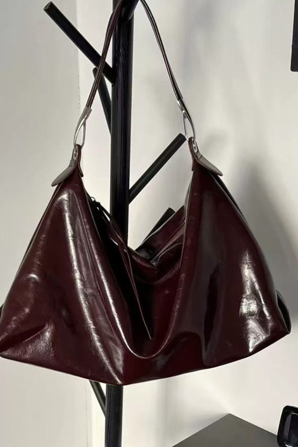 Stylish Large Capacity Faux Leather Versatile Women Handbags