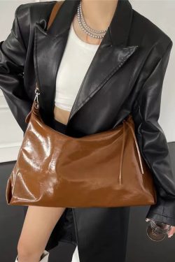 Stylish Large Capacity Faux Leather Versatile Women Handbags