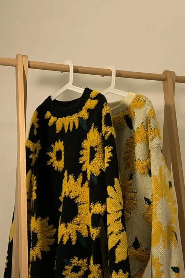 Sunflower Knitted Sweater