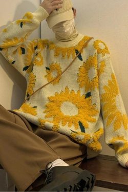 Sunflower Knitted Sweater
