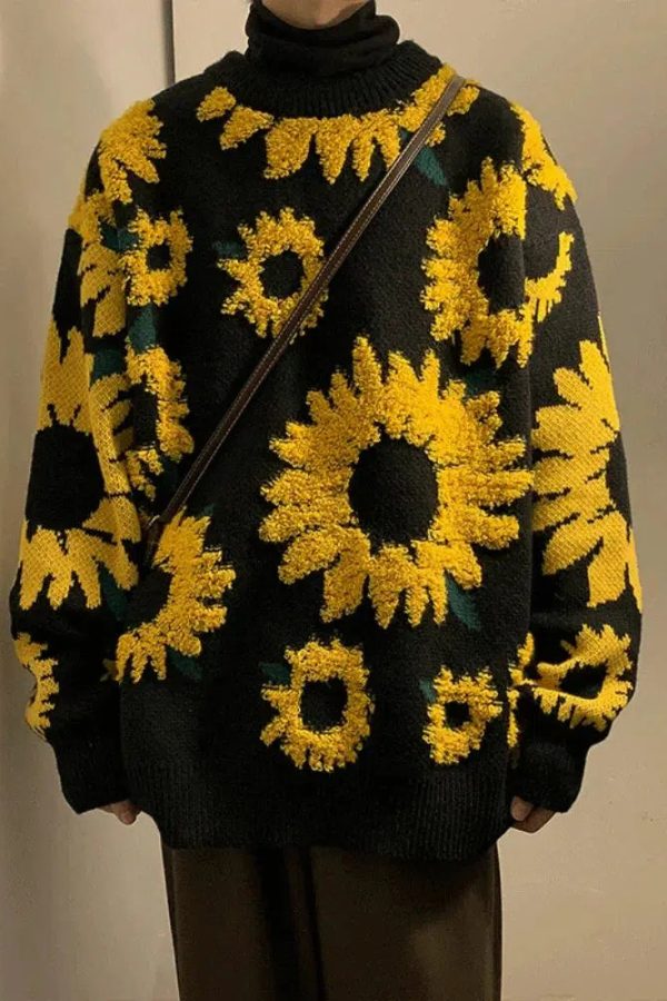 Sunflower Knitted Sweater