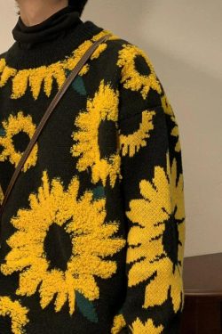 Sunflower Knitted Sweater