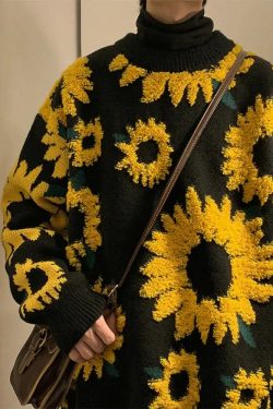 Sunflower Knitted Sweater