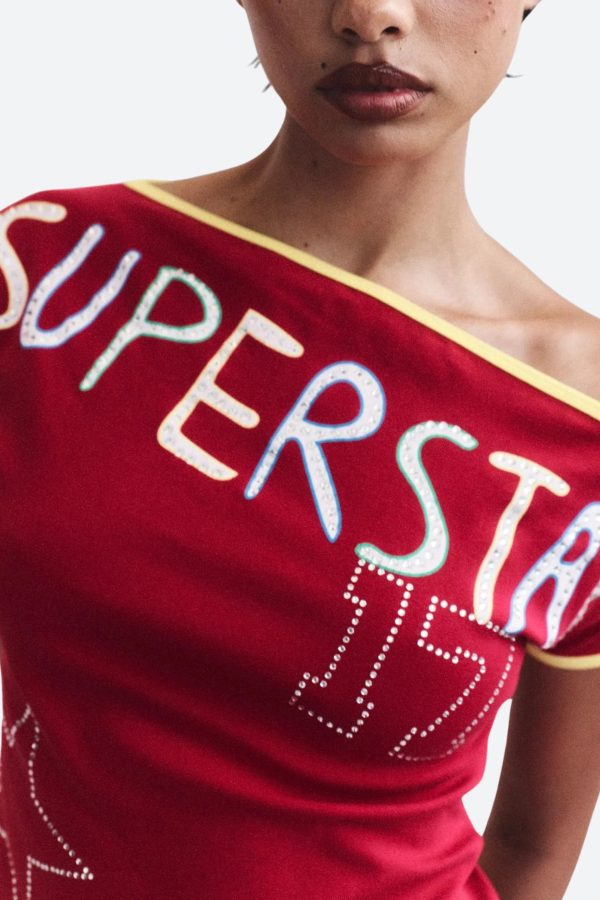 Superstar One Shoulder Tee