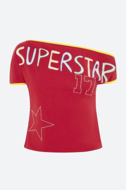 Superstar One Shoulder Tee