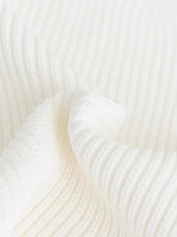 Sweetheart Neckline Knitted Top