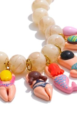 Swimsuit Figurines Necklace