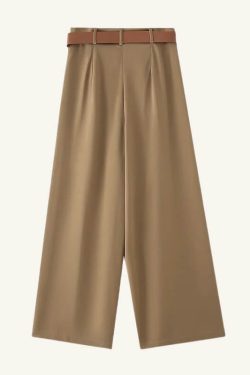 Tailored Wide Leg Pants