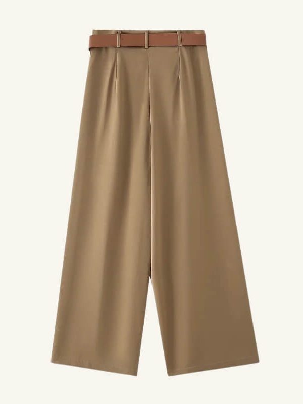 Tailored Wide Leg Pants