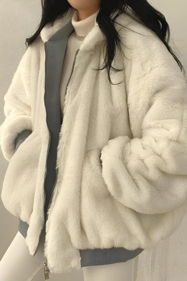 Teddy Reversible Hooded Jacket