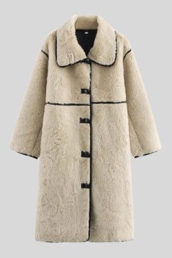 Teddy Trim Coat