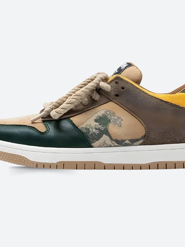 The Great Wave Off Kanagawa Sneakers