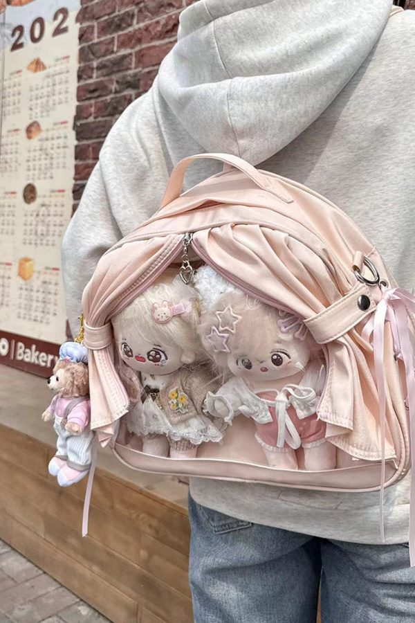 Theater-Style Plush Doll Ita Backpack