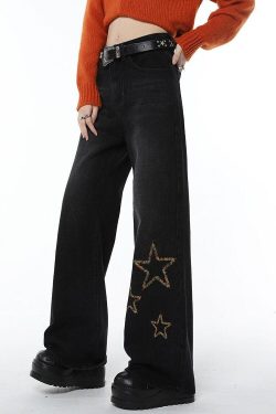 Tinsel Stars Wide Leg Jeans