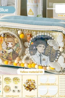 Transparent Ita Bag Pencil Case
