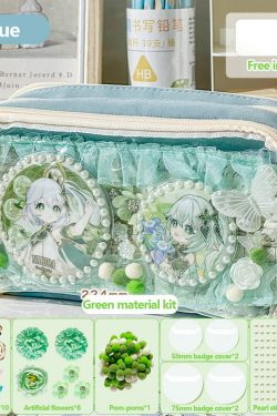 Transparent Ita Bag Pencil Case