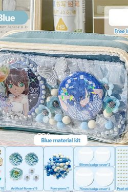 Transparent Ita Bag Pencil Case