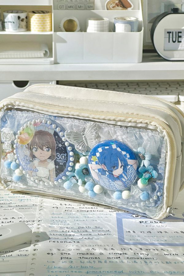 Transparent Ita Bag Pencil Case