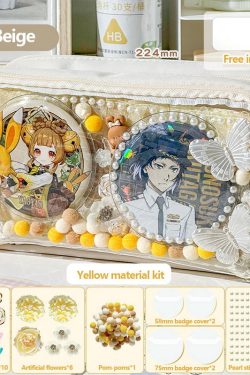 Transparent Ita Bag Pencil Case