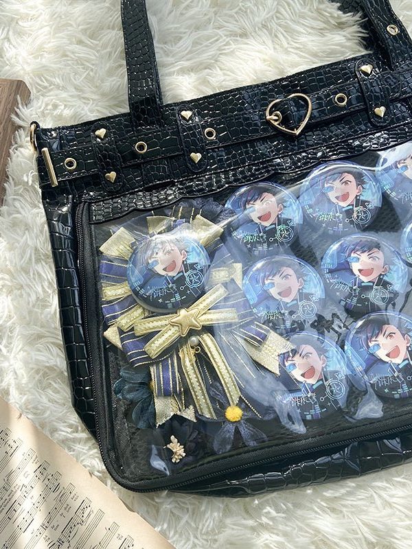 Transparent Kawaii Crossbody Bag Japanese Tote Bag