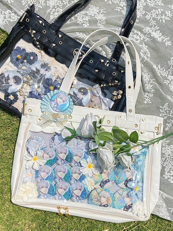 Transparent Kawaii Crossbody Bag Japanese Tote Bag