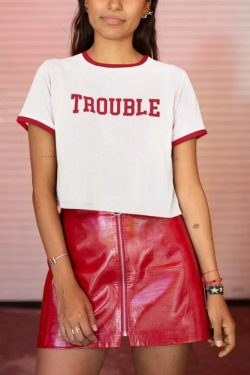 Trouble Ringer Tee