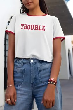 Trouble Ringer Tee