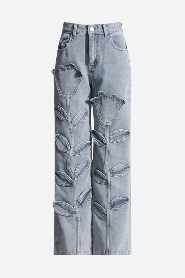 Tulip Patch Jeans