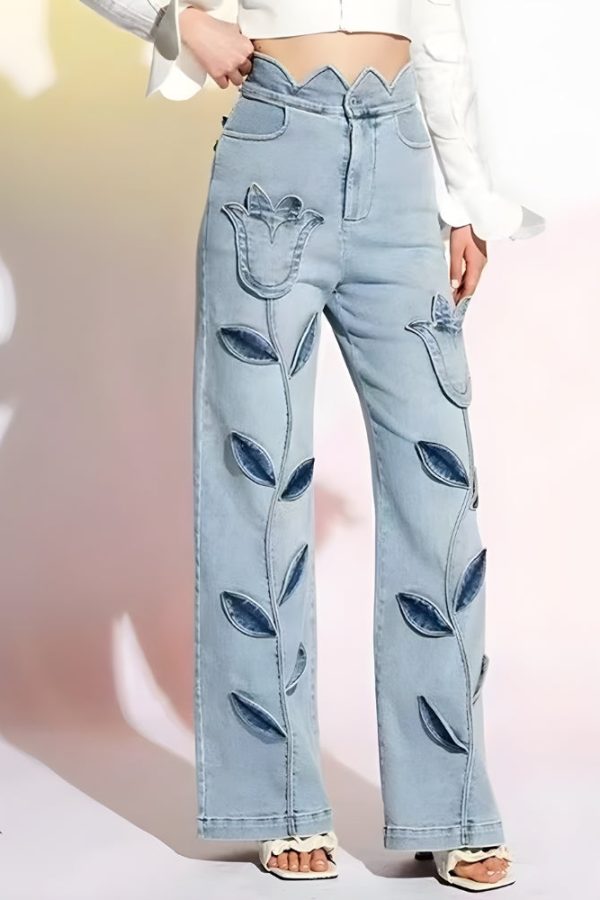 Tulip Patch Jeans