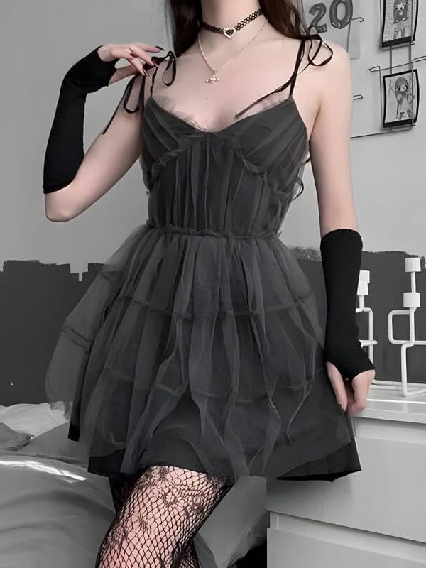 Tulle Mini Dress