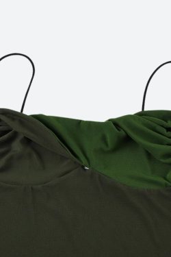 Twisted Bust Mesh Top