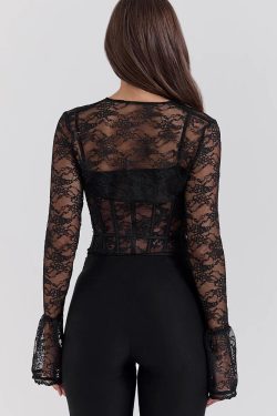 Two Piece Lace Corset Bolero Top