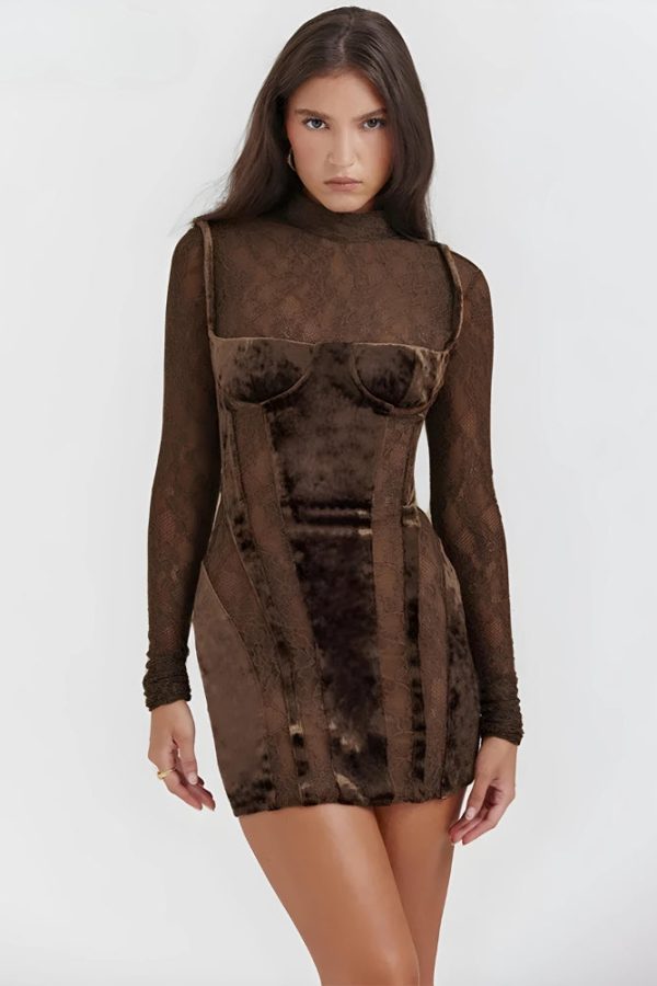 Velvet Mini Dress