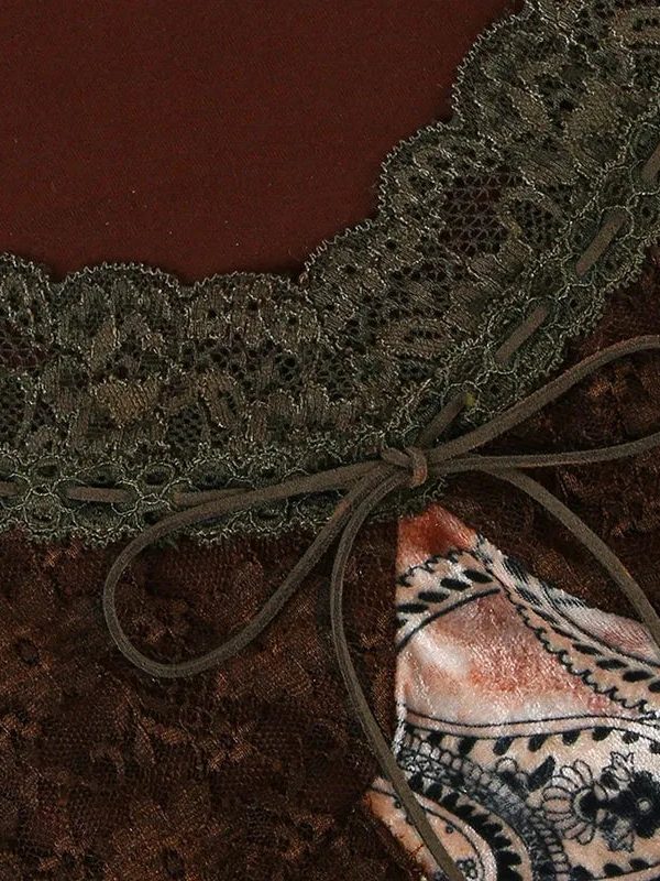 Vintage Bohemian Lace Top