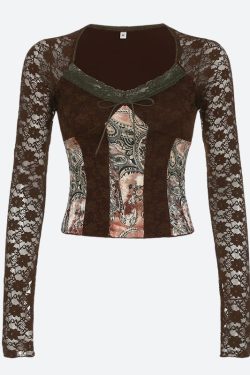 Vintage Bohemian Lace Top