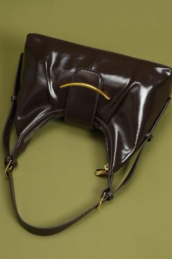 Vintage Brown Large Capacity Faux Leather Shoulder Bags