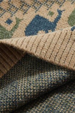 Vintage Camel Knitted Sweater