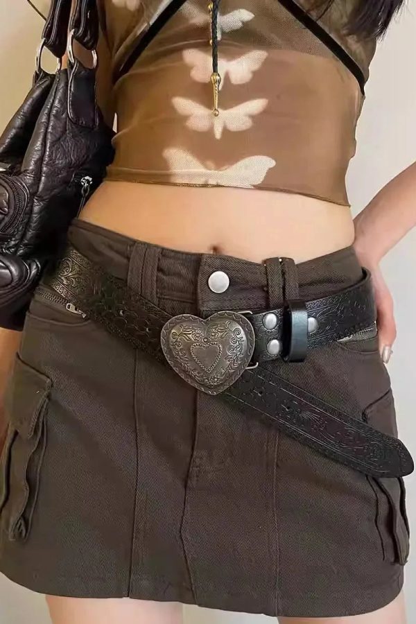 Vintage Heart Belt