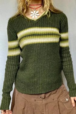 Vintage Striped Sweater