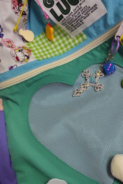 Vintage Y2K Drawstring Casual Ita Backpack