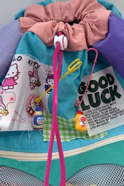 Vintage Y2K Drawstring Casual Ita Backpack