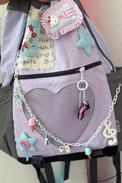 Vintage Y2K Drawstring Casual Ita Backpack