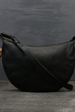 Vintage Yellow Solid Color Patchwork Calf Leather Satchel Handbag