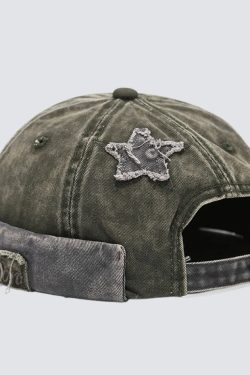 Washed Star Cap