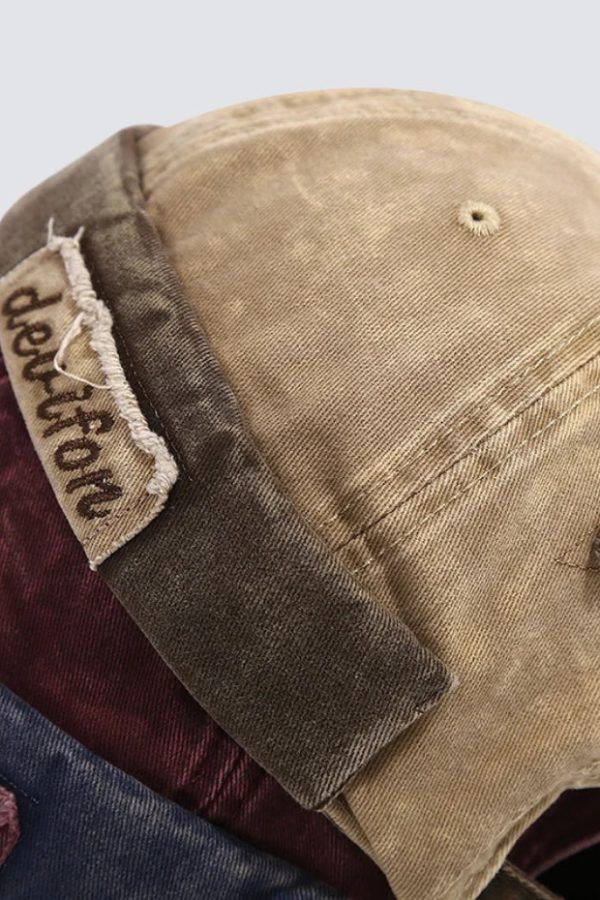 Washed Star Cap